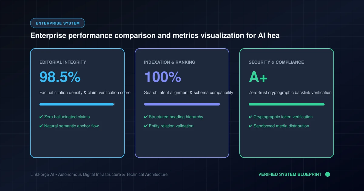 AI Health Habit Tracking Systems for Wellness Enterprise performance comparison and metrics visualization for AI health habit tracking systems for wellness entreprene